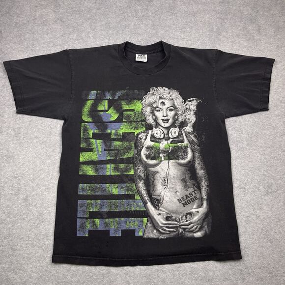 PRO Other - Seattle Seahawks Marilyn Monroe graphic t-shirt black streetwear size XL